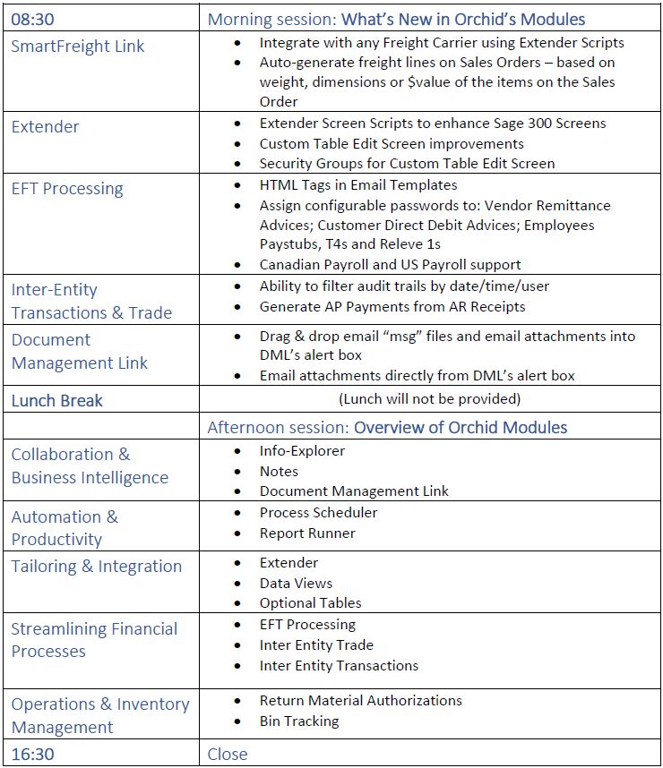 Agenda