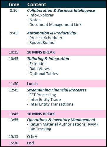 Agenda
