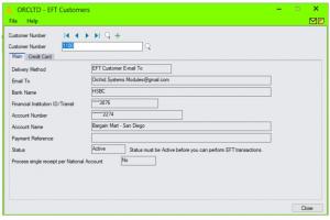 EFT Customers (Classic)