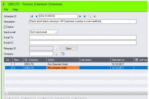 Process Scheduler screenshot