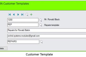 RMA Screenshot