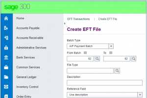 Create EFT File (Web)