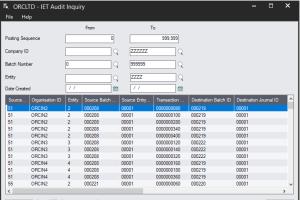 IY Transactions Screenshot