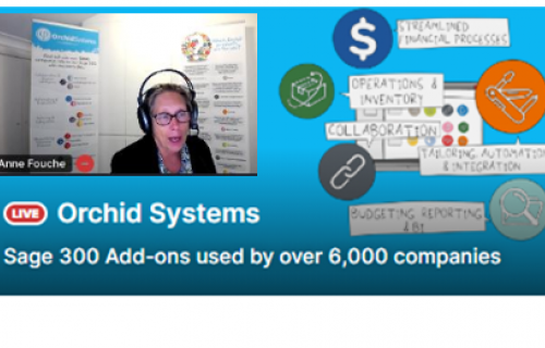 Orchid's Hopin Virtual Booth