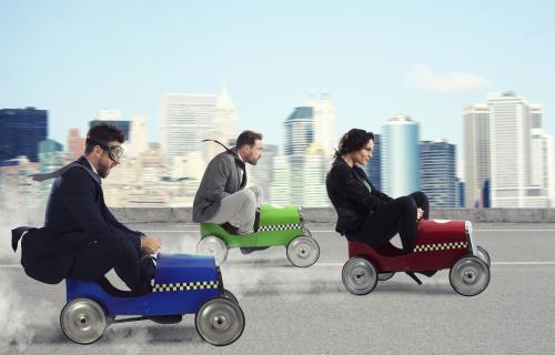Pedal Car Race