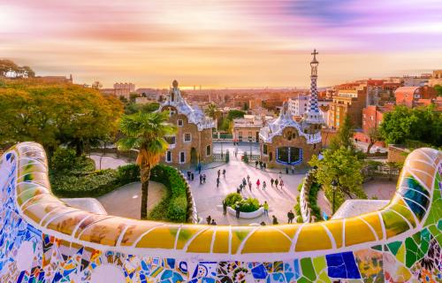 Barcelona from Parc Guell