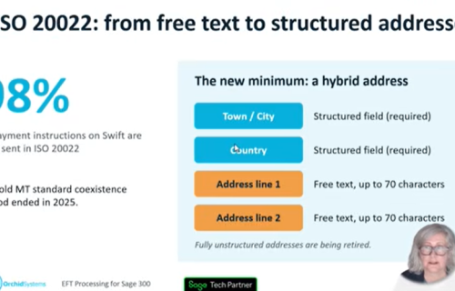 ISO20022 Address Changes