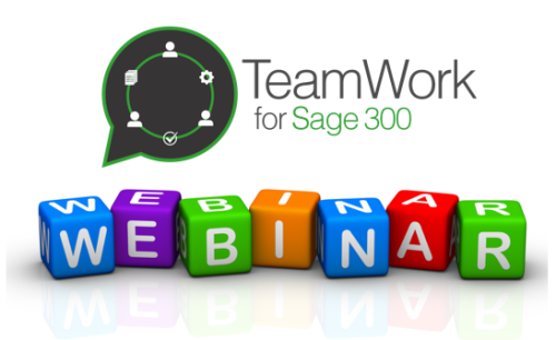 Webinar - TeamWork for Sage 300