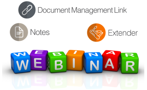 Webinar - DML, Notes, Extender
