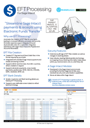 EFT Processing (Intacct) Brochure Thumb