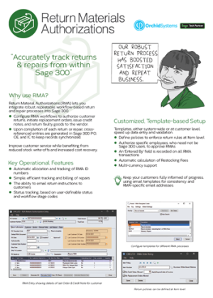 RMA Brochure
