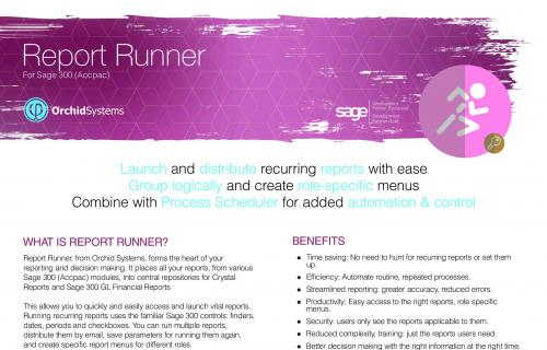 Report Runner Brochure
