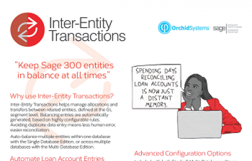 Inter-Entity Transactions Brochure