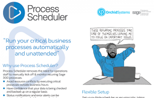 Process Scheduler brochure thumb