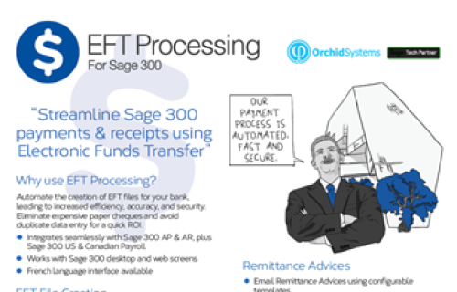 EFT Processing for Sage 300 Brochure