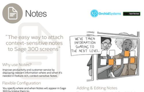Notes Brochure