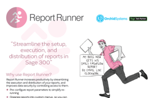 Report Runner brochure