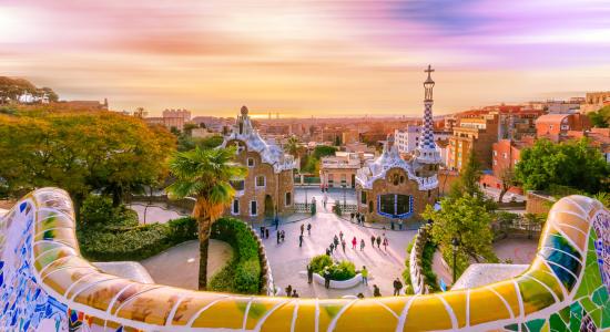 Barcelona from Parc Guell