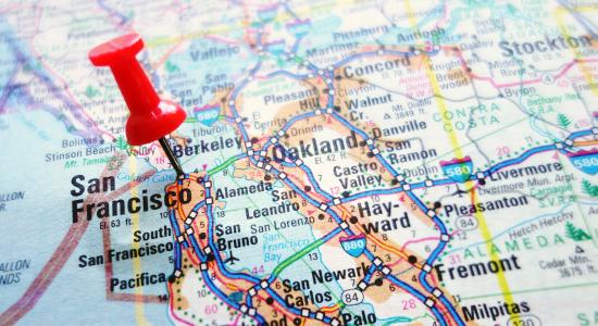 San Francisco map